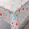 Holiday Peva Pattern Rectangle Table Cloth